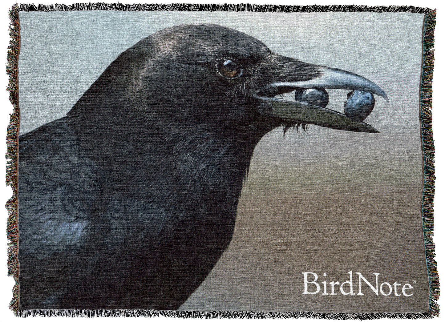 Crow Tapestry Blanket
