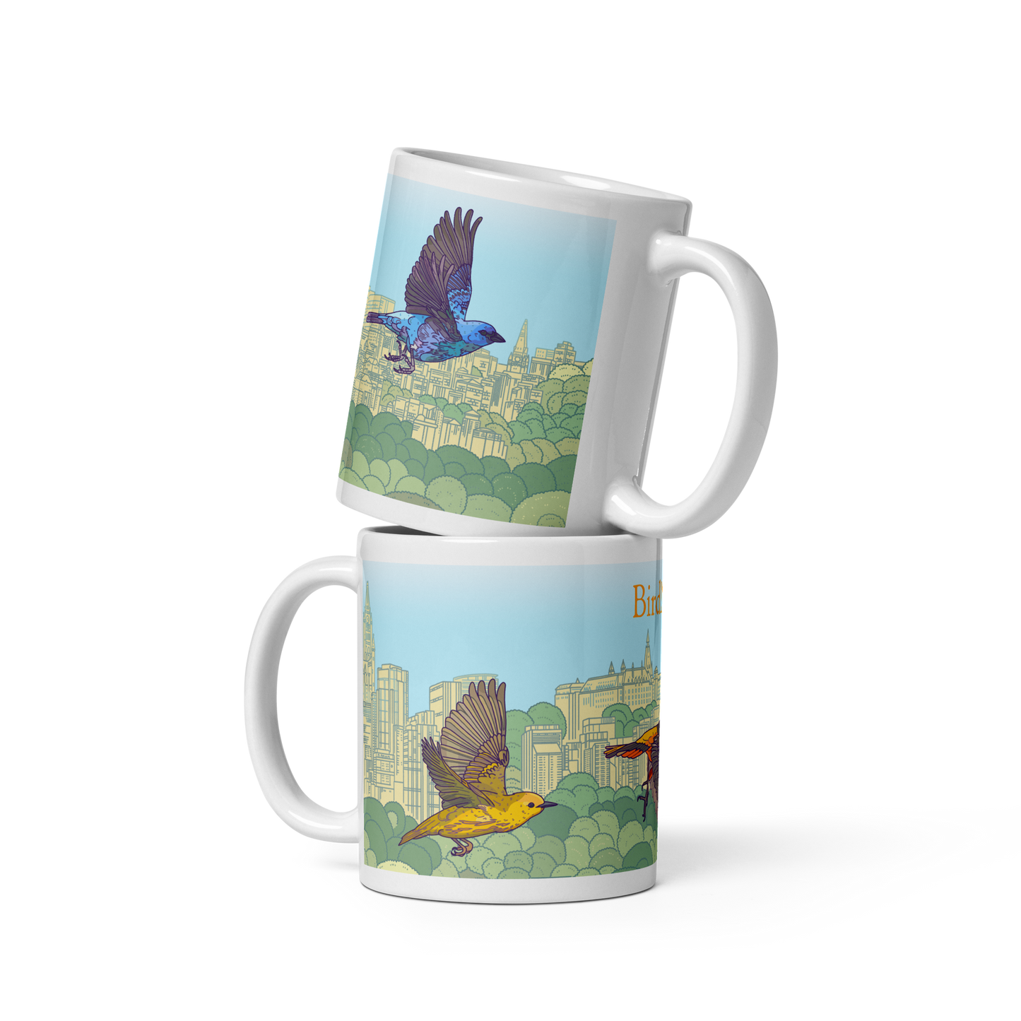 Bring Birds Back Ceramic Art Mug