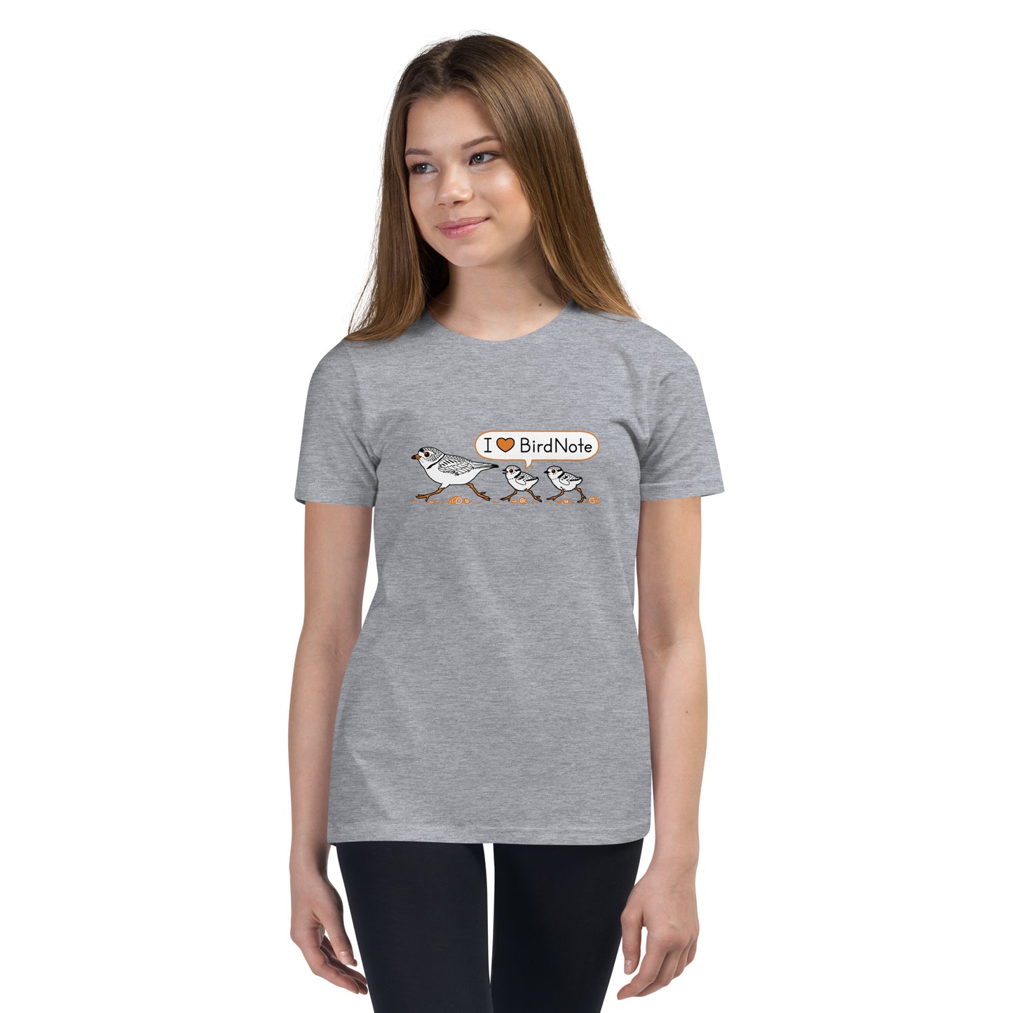 "I Love BirdNote" Youth Short Sleeve T-Shirt