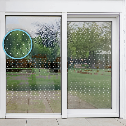 Feather Friendly® Pro DIY Collision Deterrent Window Markers: 6" x 150ft Melody Pattern (two options)