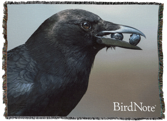 Crow Tapestry Blanket