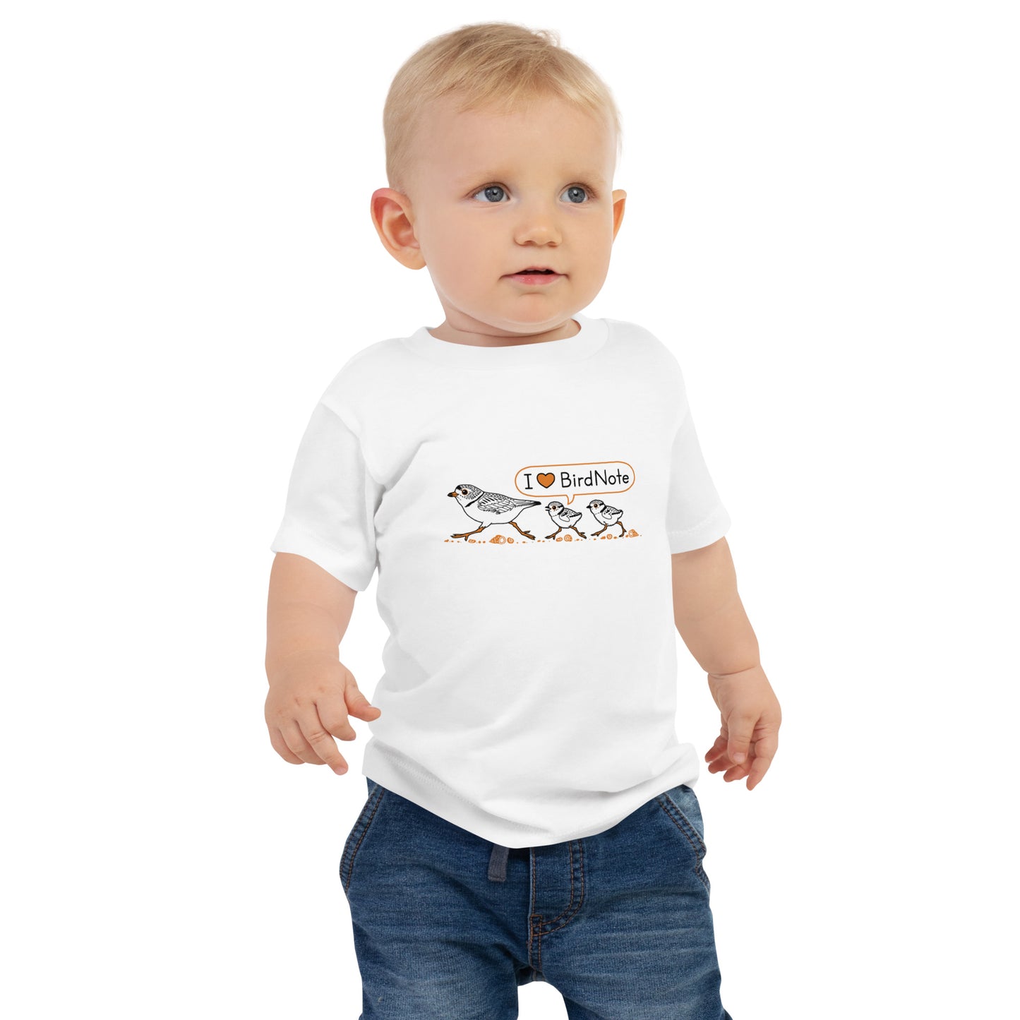 "I Love BirdNote" Baby Short Sleeve Tee