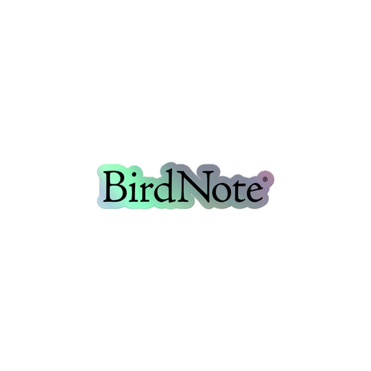 Holographic BirdNote Stickers