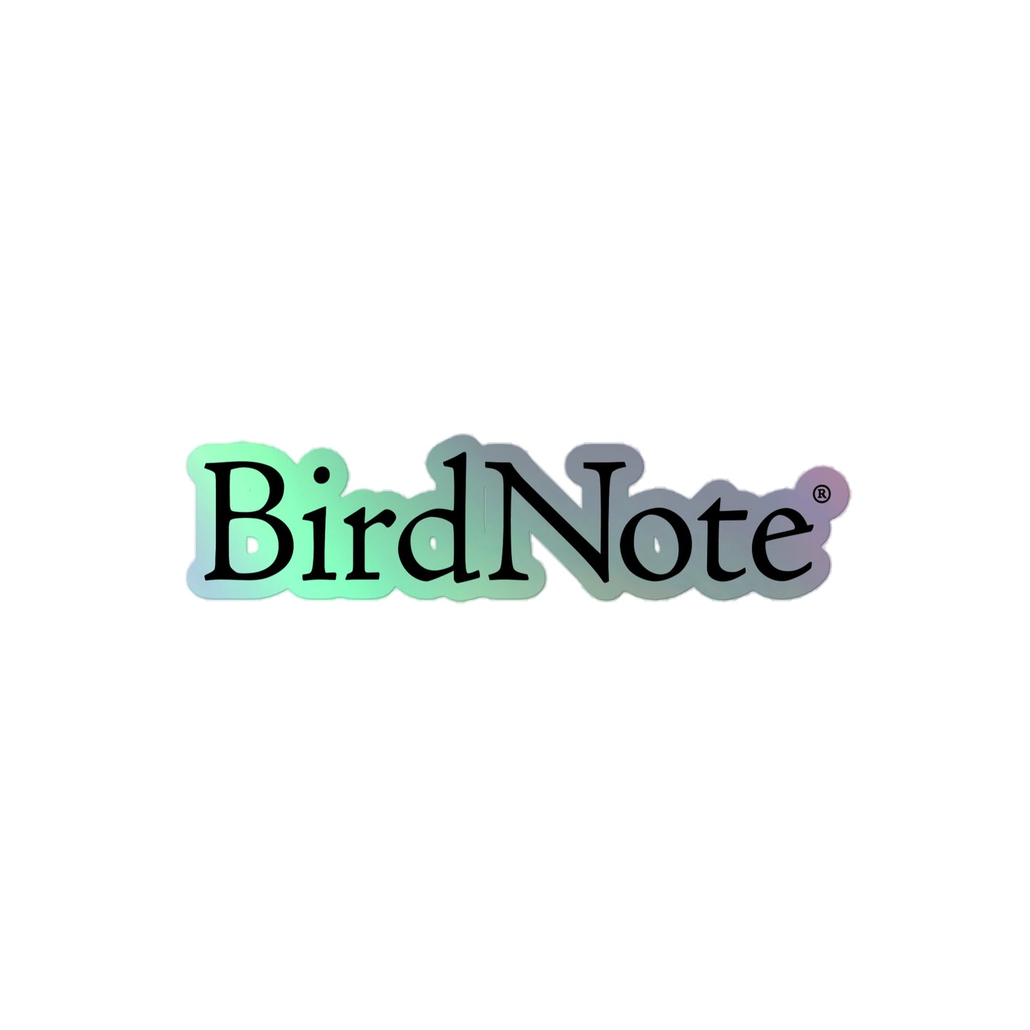 Holographic BirdNote Stickers