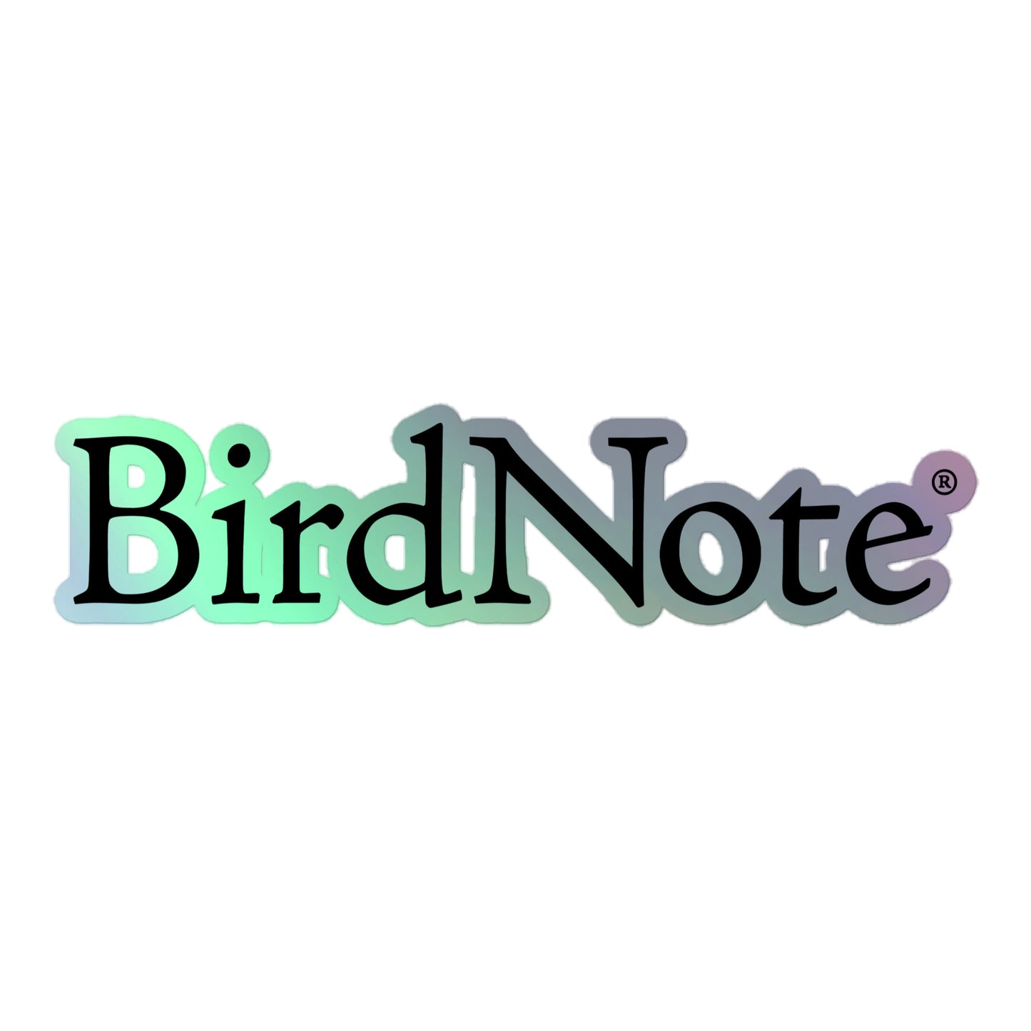 Holographic BirdNote Stickers