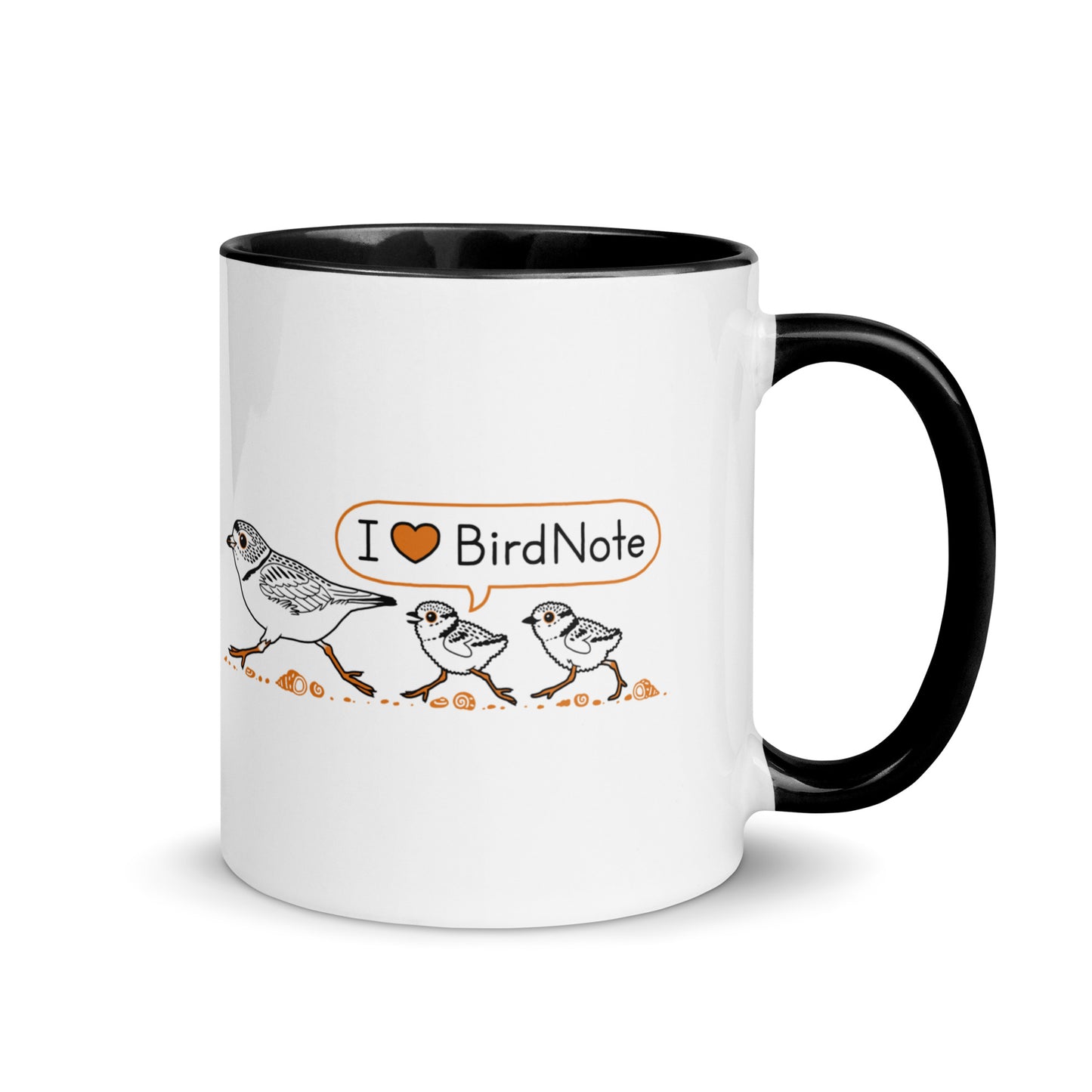 "I Love BirdNote" Mug with Color Inside