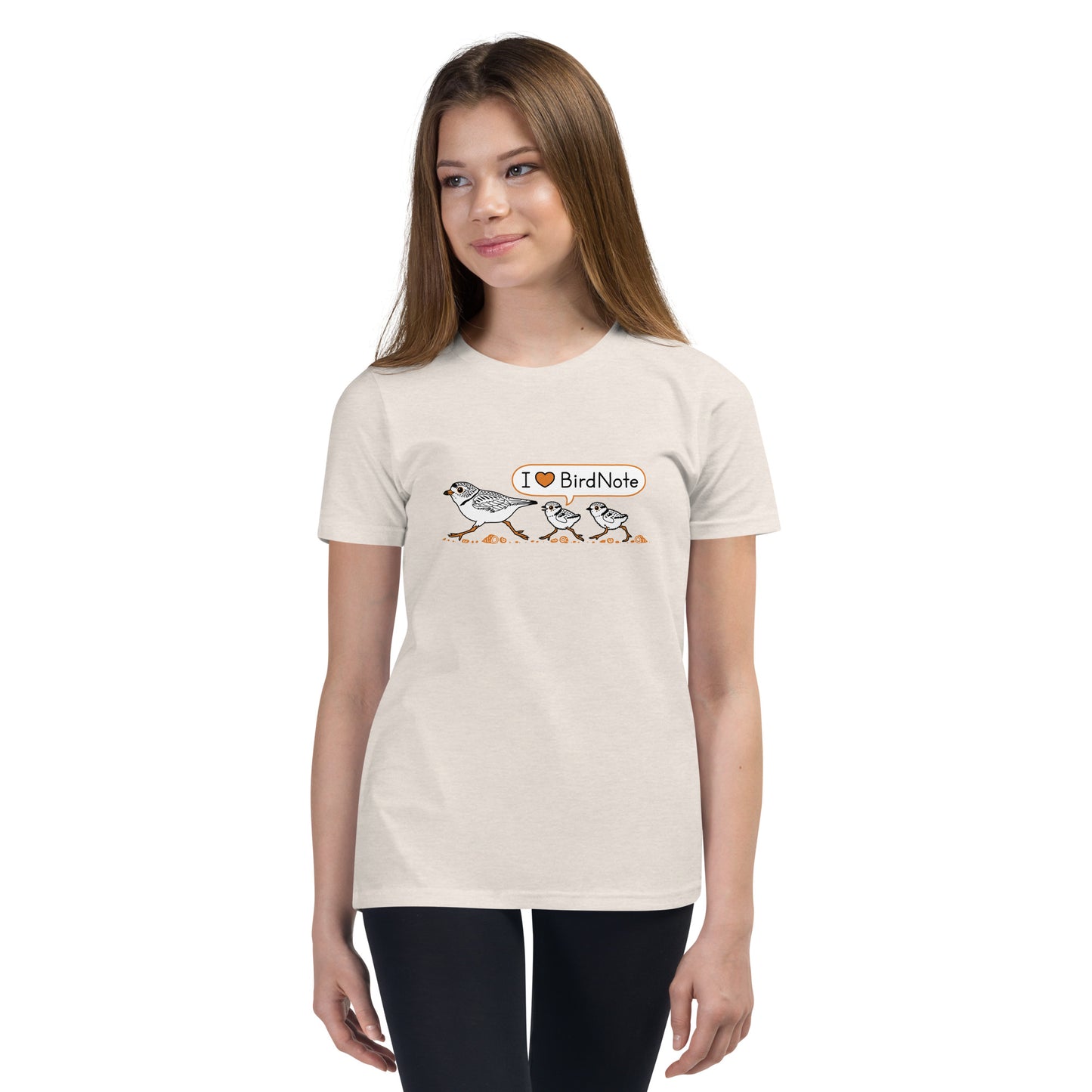 "I Love BirdNote" Youth Short Sleeve T-Shirt