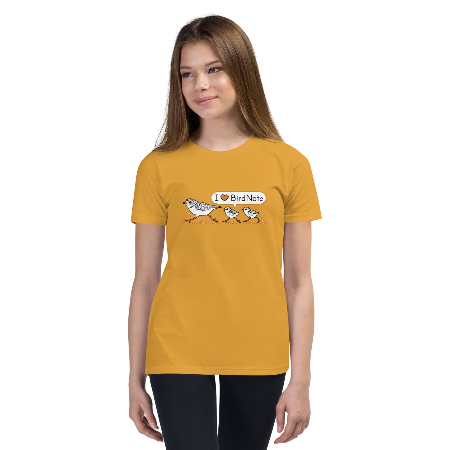 "I Love BirdNote" Youth Short Sleeve T-Shirt