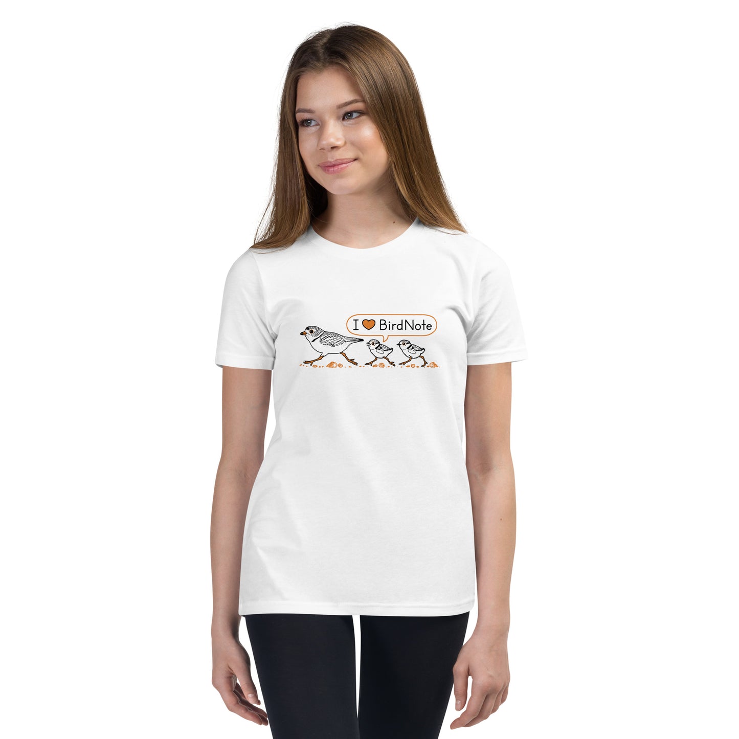 "I Love BirdNote" Youth Short Sleeve T-Shirt